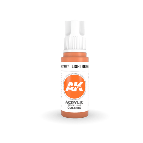 AK Interactive 3rd Gen Acrylic Light Orange 17ml