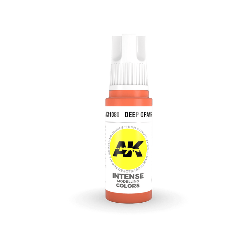 AK Interactive 3rd Gen Acrylic Deep Orange 17ml