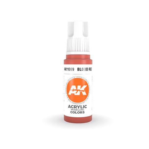 AK Interactive 3rd Gen Acrylic Blood Red 17ml