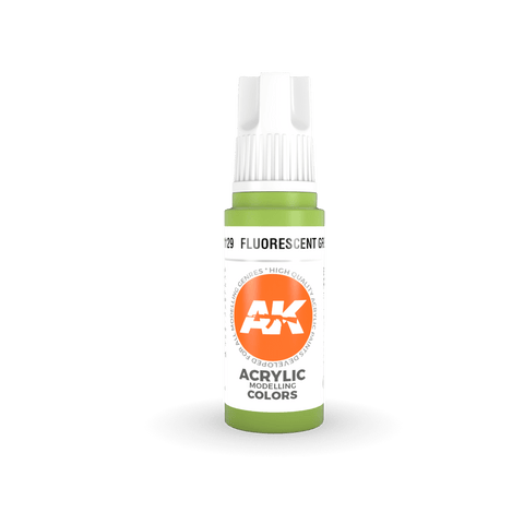 AK Interactive 3rd Gen Acrylic Fluorescent Green 17ml