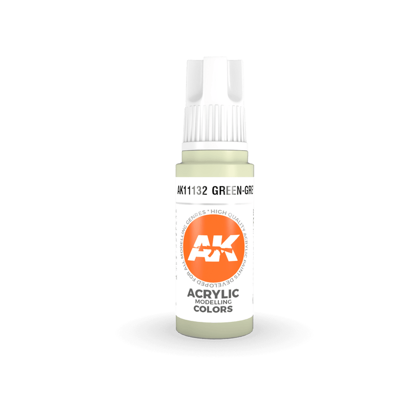 AK Interactive 3rd Gen Acrylic Green-Grey 17ml