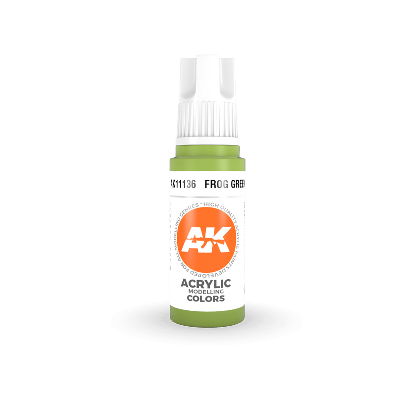 AK Interactive 3rd Gen Acrylic Frog Green 17ml