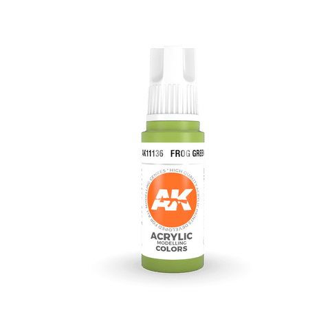 AK Interactive 3rd Gen Acrylic Frog Green 17ml