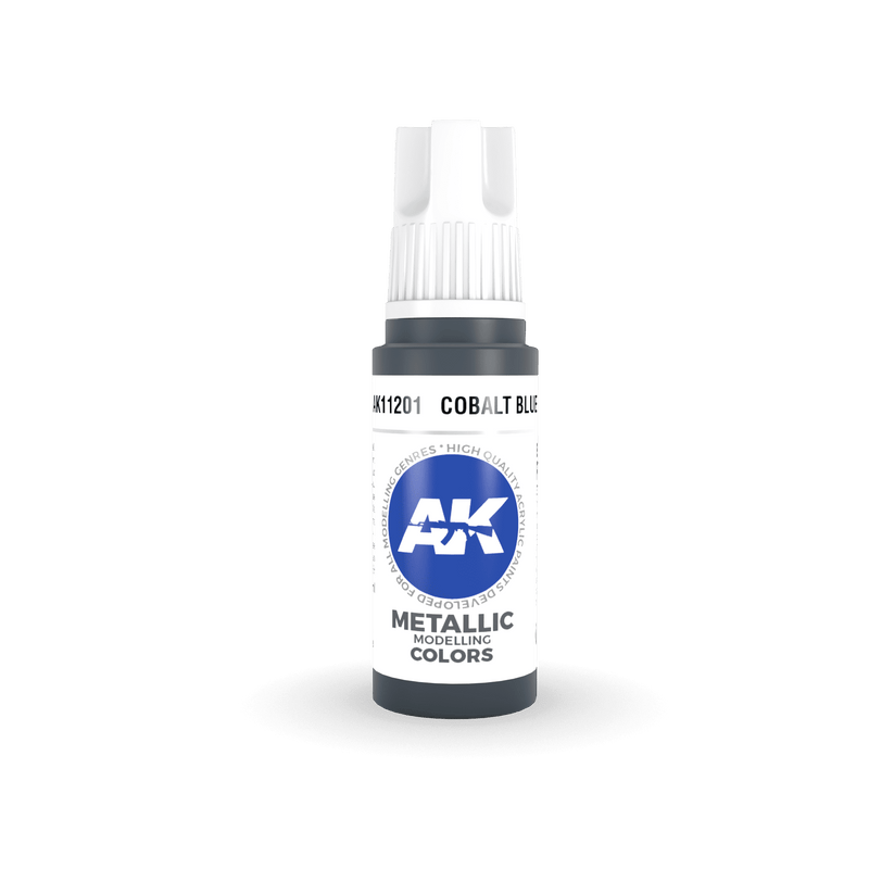 AK Interactive 3rd Gen Acrylic Cobalt Blue 17ml