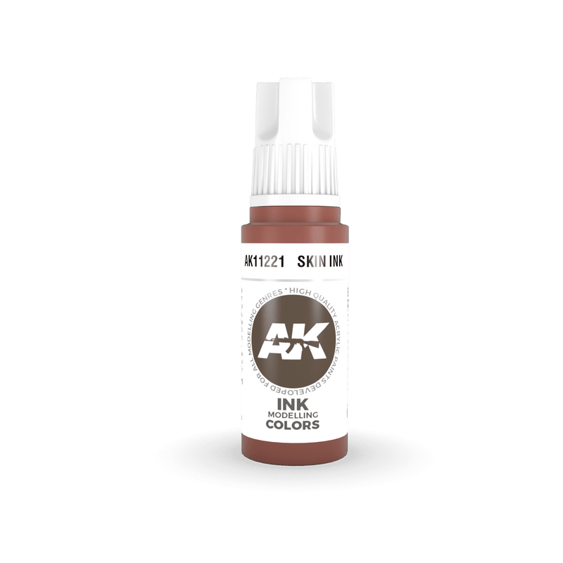 AK Interactive 3rd Gen Acrylic Skin INK 17ml