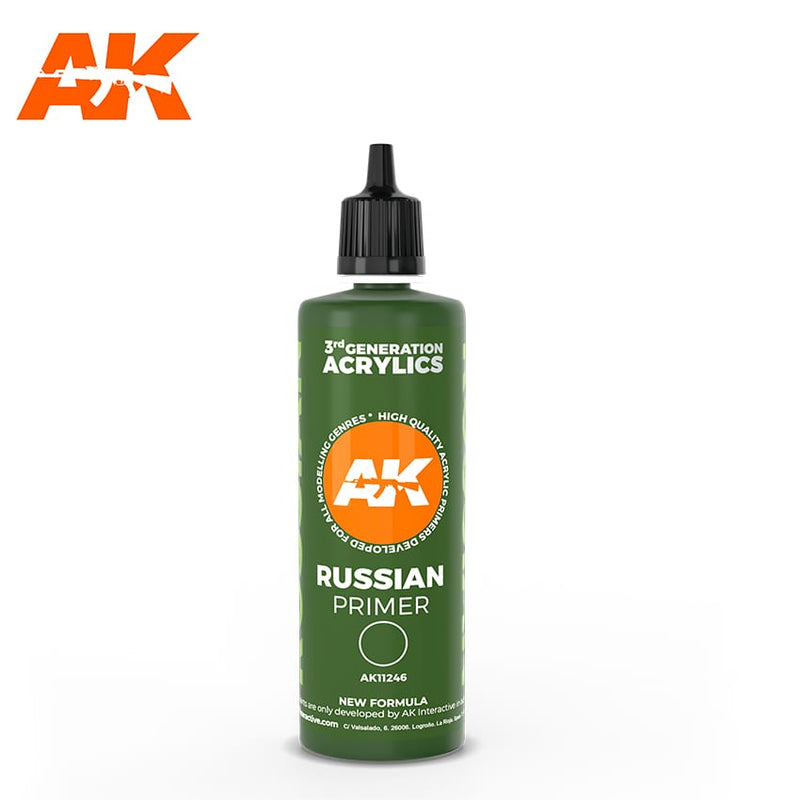 AK Acrylics Russian Green Primer