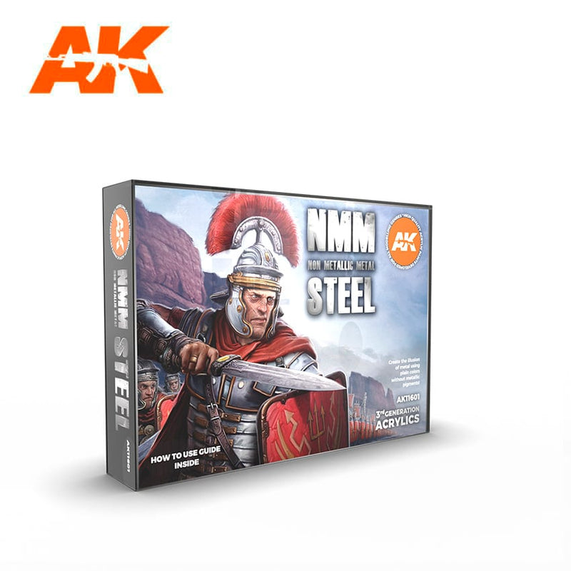 AK Acrylics Non Metallic Metal Steel