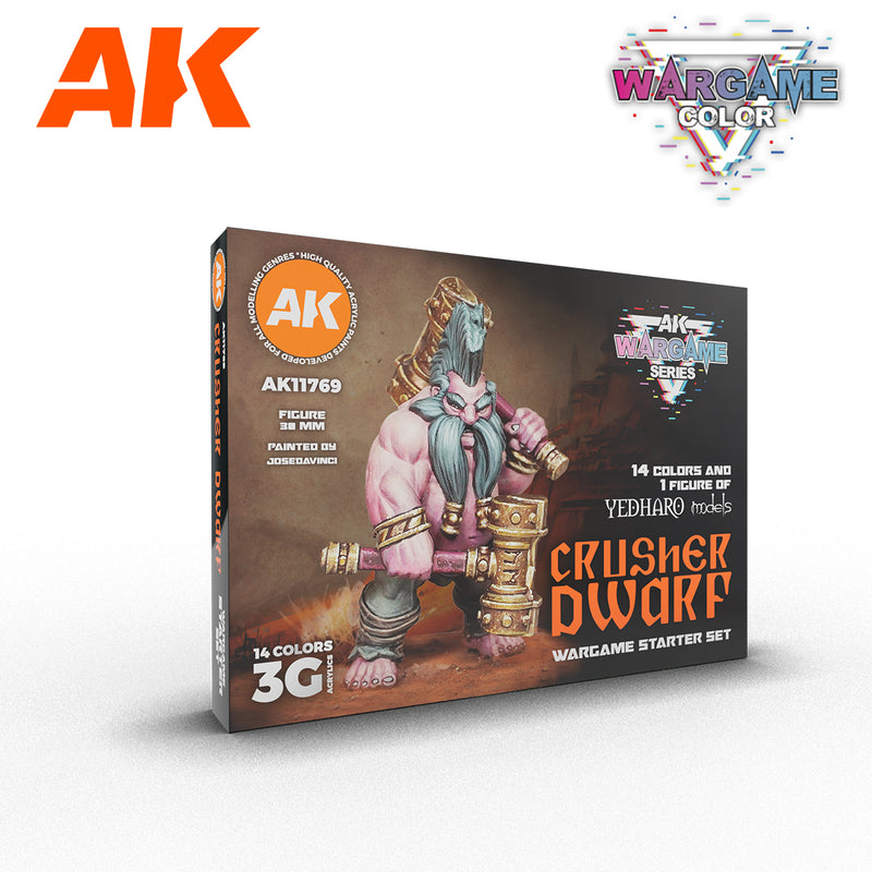 AK Wargame Series Crusher Dwarf