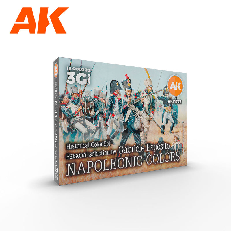 AK Acrylics Napoleonic Colours Set