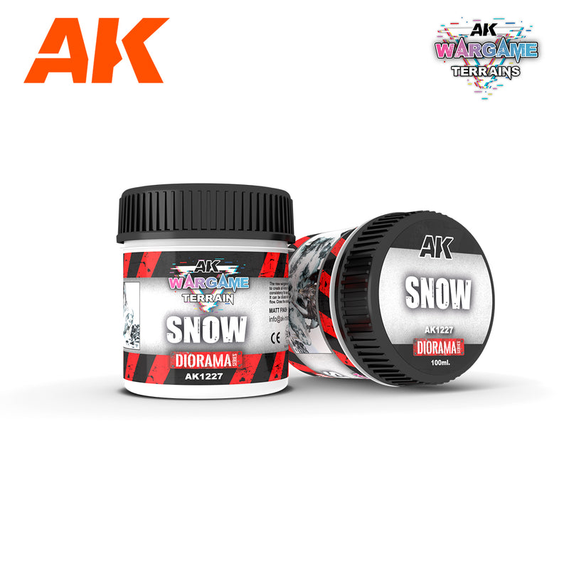 AK Wargame Terrain Diorama Snow
