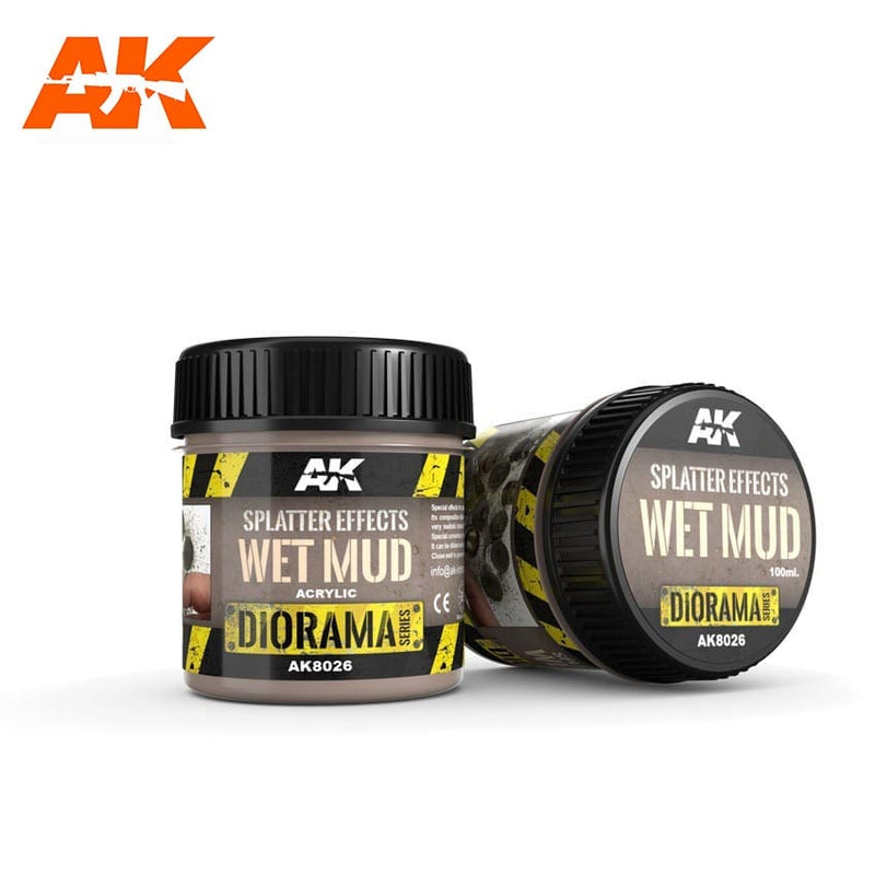 AK Diorama Wet Mud Splatter Effects