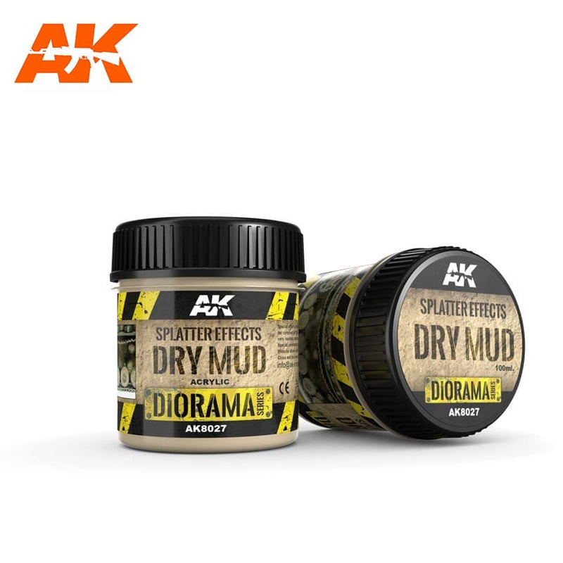 AK Diorama Dry Mud Splatter Effects