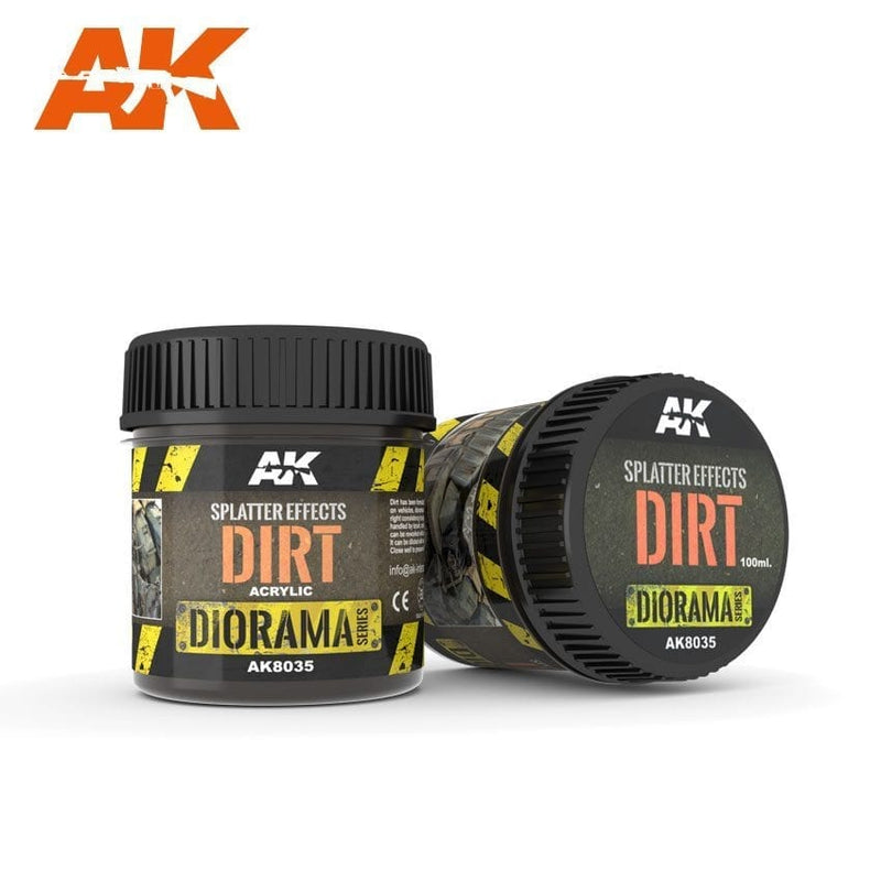 AK Diorama Dirt Splatter Effects