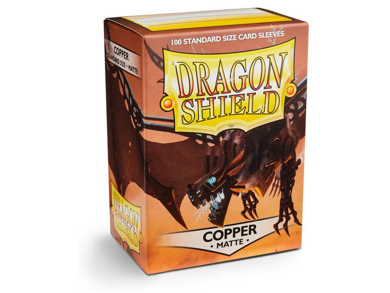 Dragon Shield Matte Sleeve - Copper 100ct