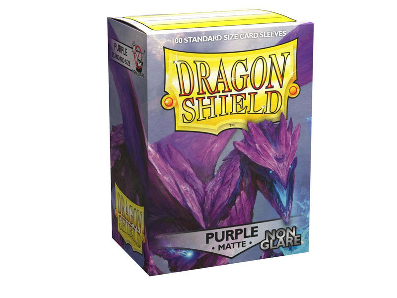 Dragon Shield Non-Glare Sleeve - Purple 100ct