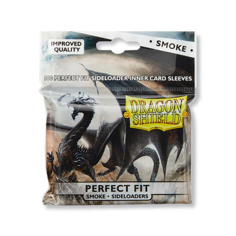 Dragon Shield Sideloader Perfect Fit Sleeve - Smoke 100ct