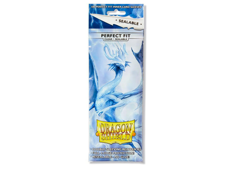 Dragon Shield Sealable Perfect Fit Sleeve - Clear 100ct