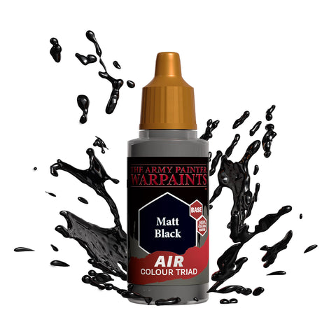 WARPAINTS: ACRYLIC AIR MATT BLACK