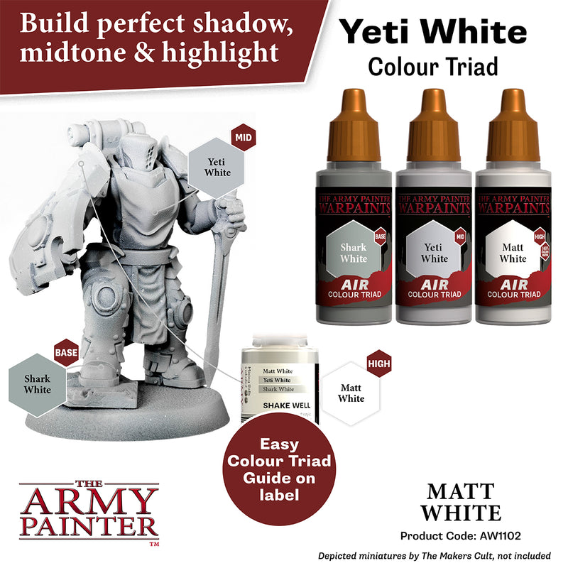 WARPAINTS: ACRYLIC AIR MATT WHITE