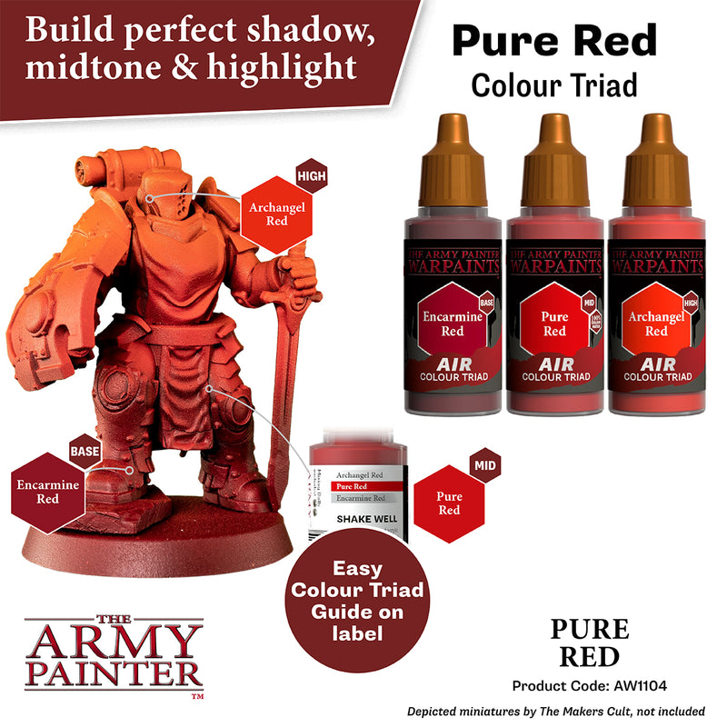WARPAINTS: ACRYLIC AIR PURE RED