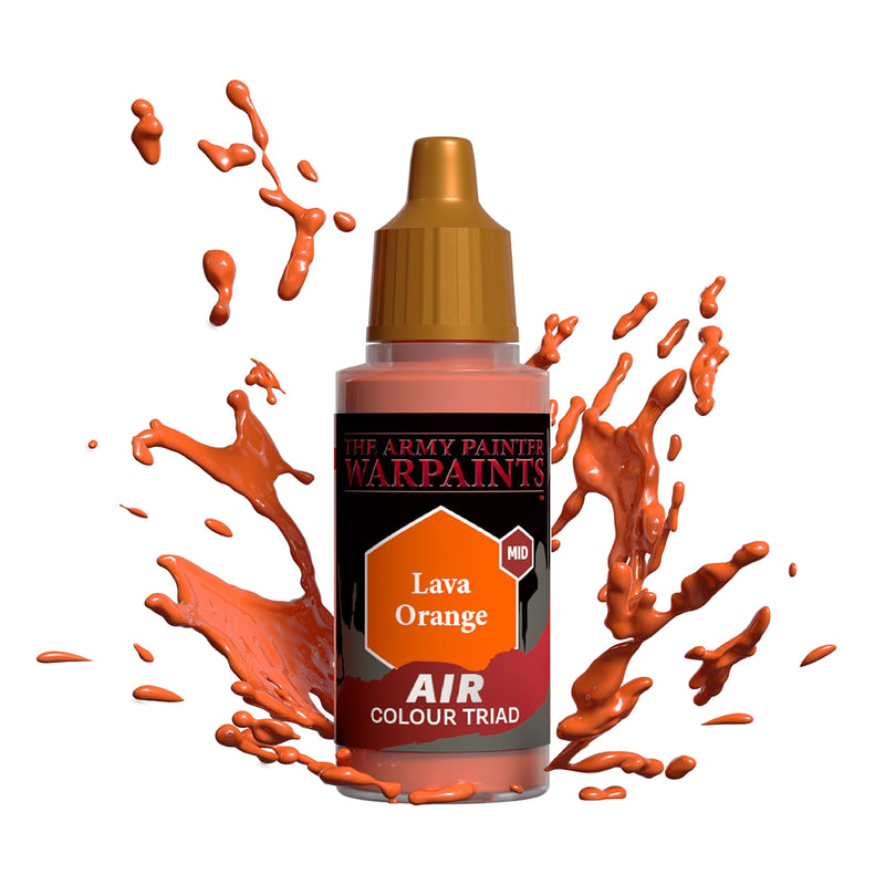 WARPAINTS: ACRYLIC AIR LAVA ORANGE