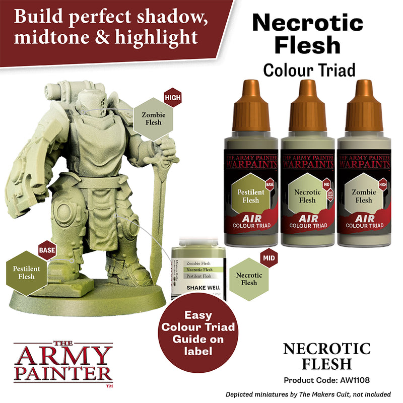 WARPAINTS: ACRYLIC AIR NECROTIC FLESH