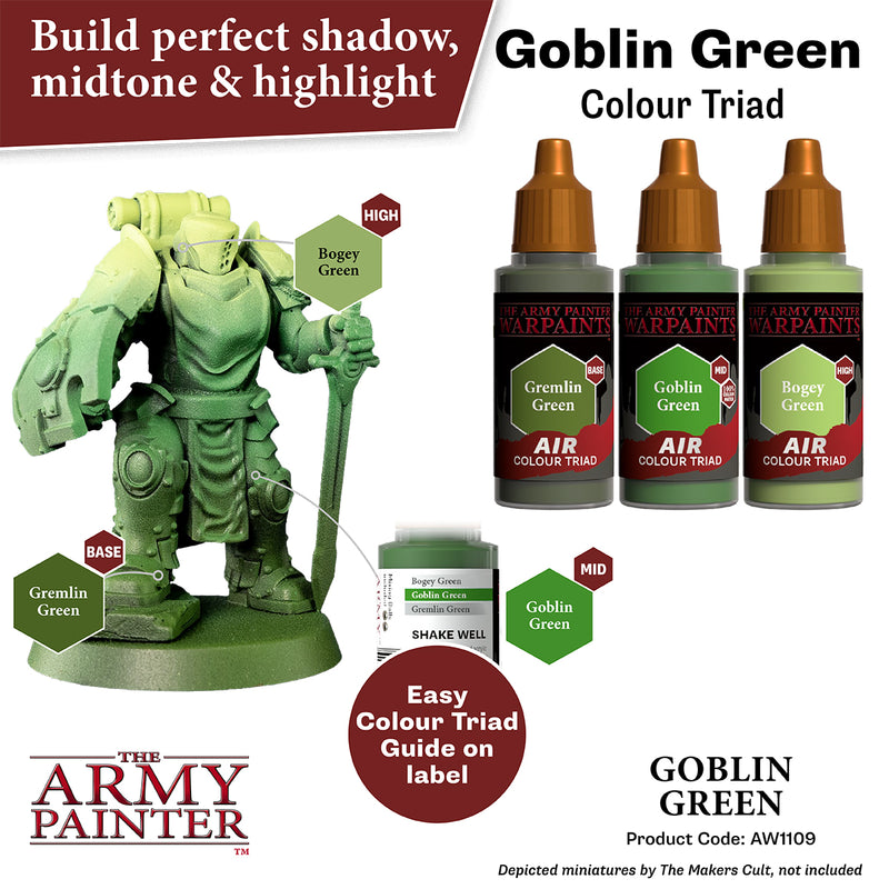 WARPAINTS: ACRYLIC AIR GOBLIN GREEN