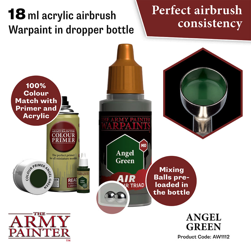 WARPAINTS: ACRYLIC AIR ANGEL GREEN