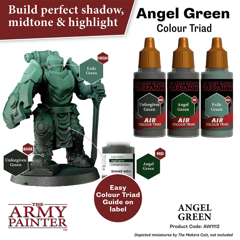 WARPAINTS: ACRYLIC AIR ANGEL GREEN