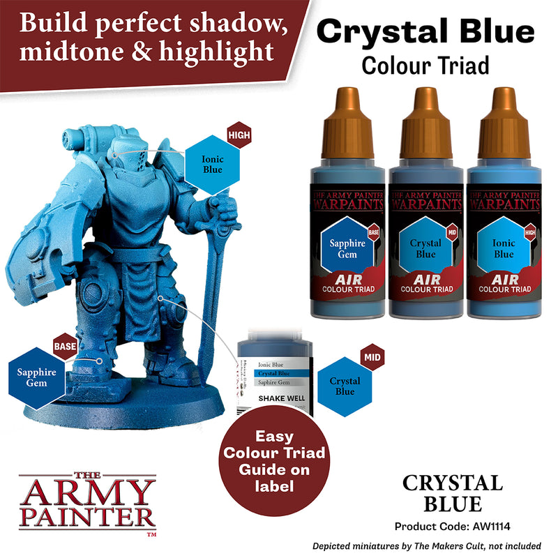 WARPAINTS: ACRYLIC AIR CRYSTAL BLUE