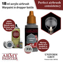WARPAINTS: ACRYLIC AIR UNIFORM GREY
