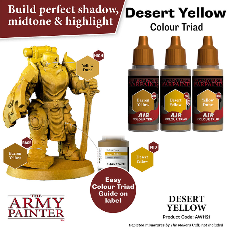 WARPAINTS: ACRYLIC AIR DESERT YELLOW