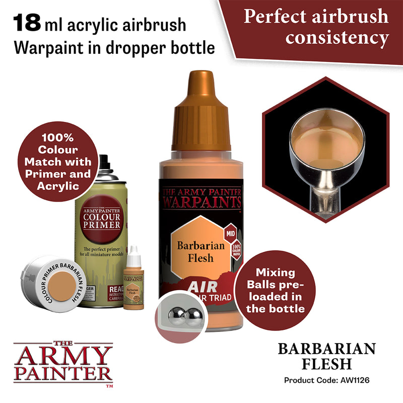 WARPAINTS: ACRYLIC AIR BARBARIAN FLESH