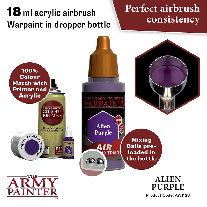WARPAINTS: ACRYLIC AIR ALIEN PURPLE