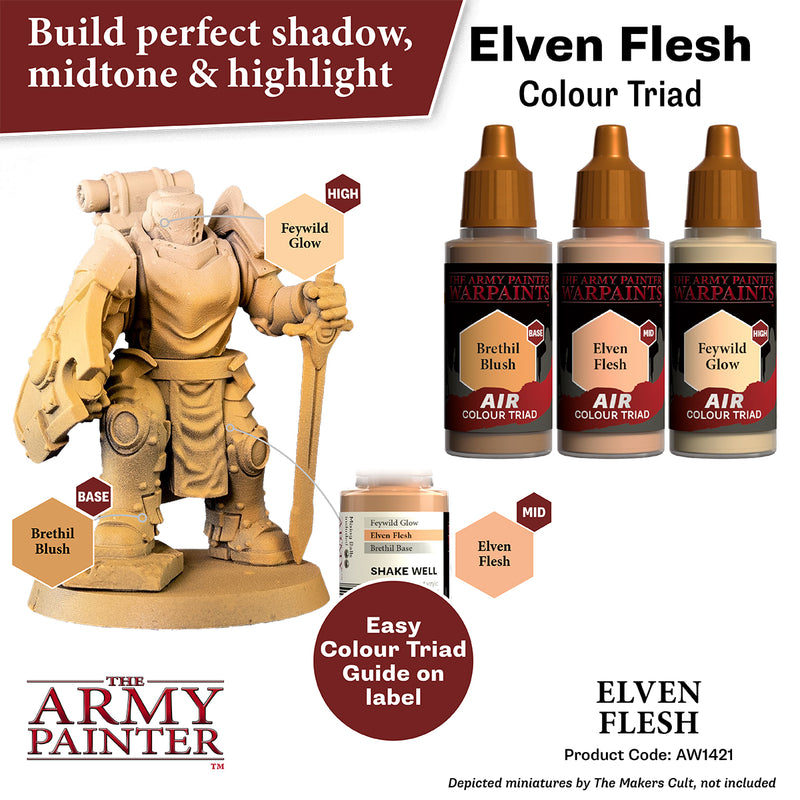 WARPAINTS: ACRYLIC AIR ELVEN FLESH