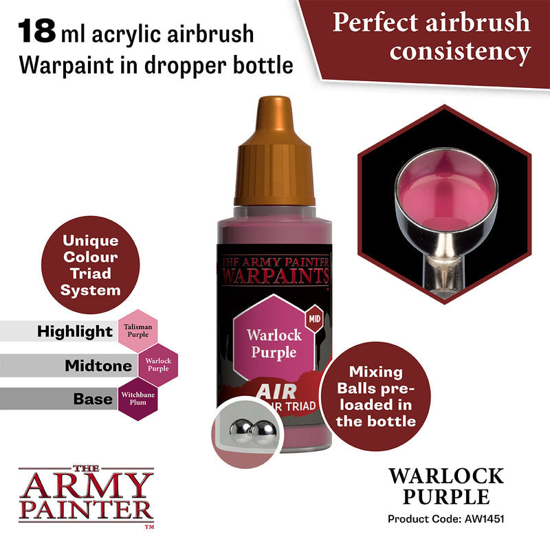WARPAINTS: ACRYLIC AIR WARLOCK PURPLE