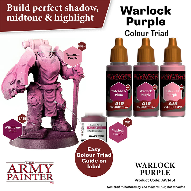 WARPAINTS: ACRYLIC AIR WARLOCK PURPLE