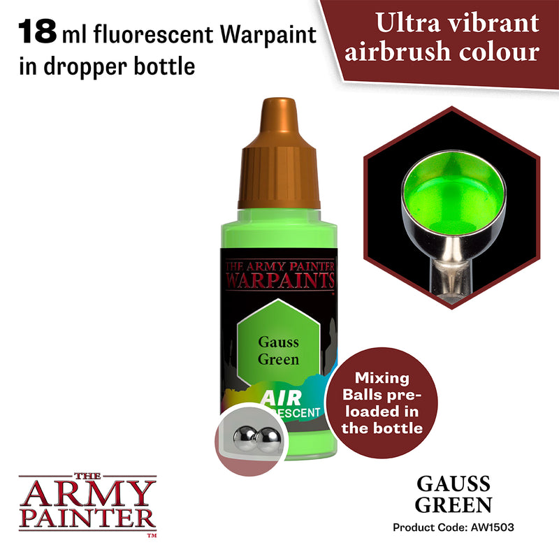 WARPAINTS: FLUO AIR GAUSS GREEN