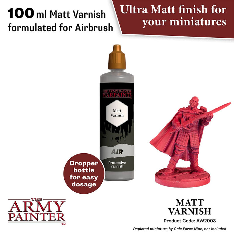 WARPAINTS: AIR ANTI-SHINE VARNISH (100ML)