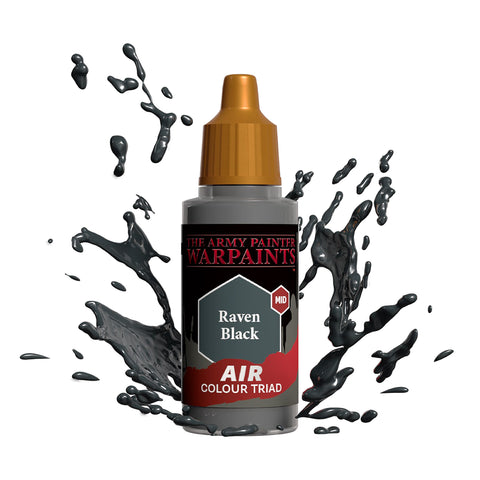 WARPAINTS: ACRYLIC AIR RAVEN BLACK