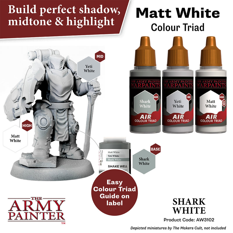 WARPAINTS: ACRYLIC AIR SHARK WHITE