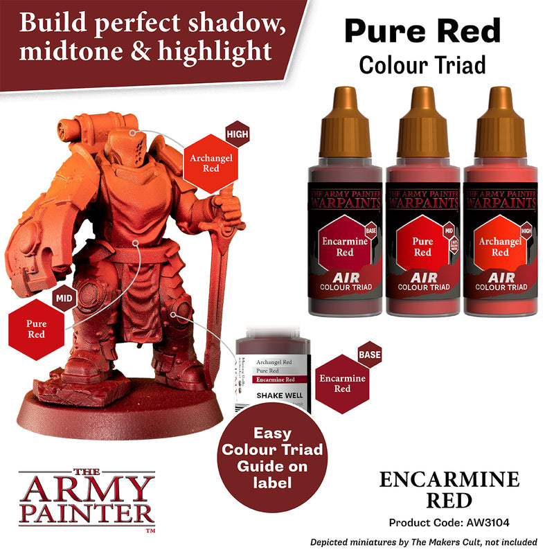 WARPAINTS: ACRYLIC AIR ENCARMINE RED