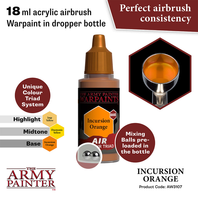 WARPAINTS: ACRYLIC AIR INCURSION ORANGE