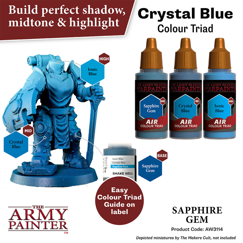 WARPAINTS: ACRYLIC AIR SAPPHIRE GEM