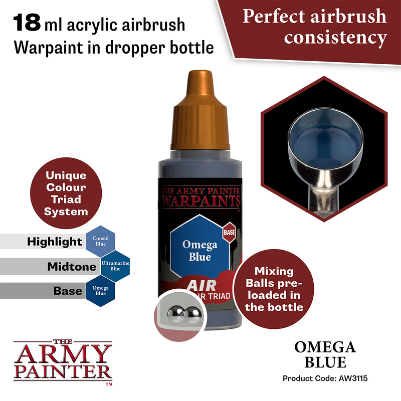 WARPAINTS: ACRYLIC AIR OMEGA BLUE