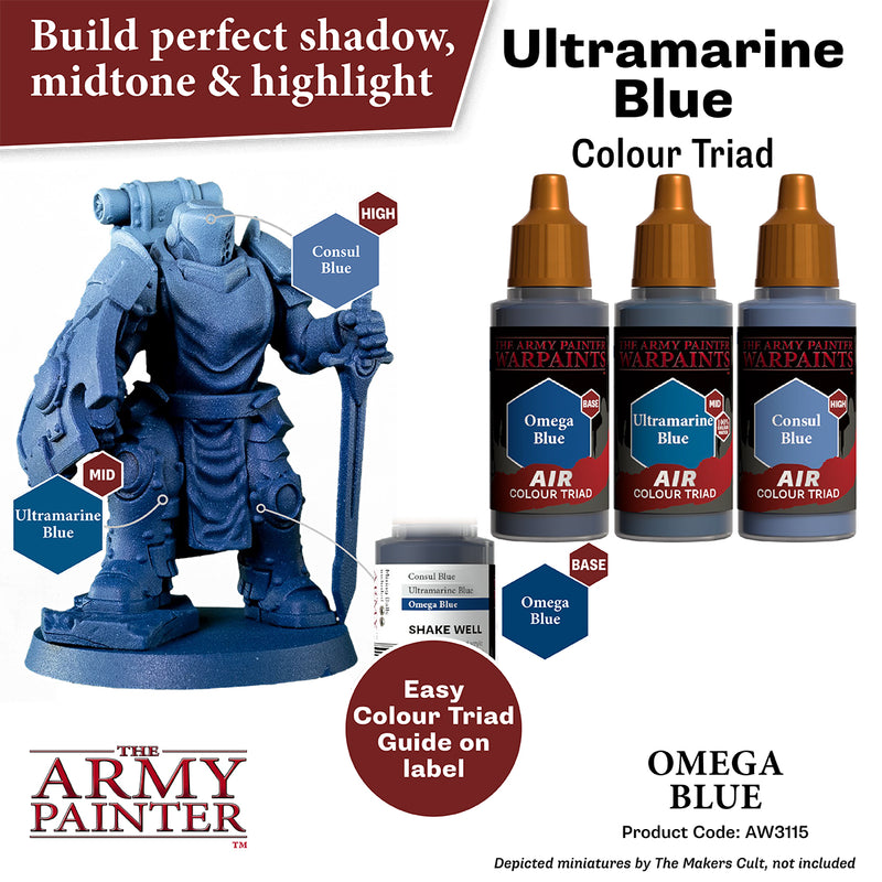 WARPAINTS: ACRYLIC AIR OMEGA BLUE