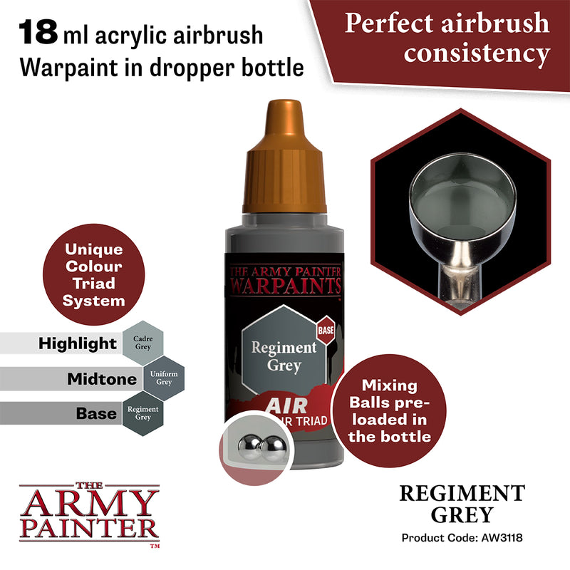 WARPAINTS: ACRYLIC AIR REGIMENT GREY