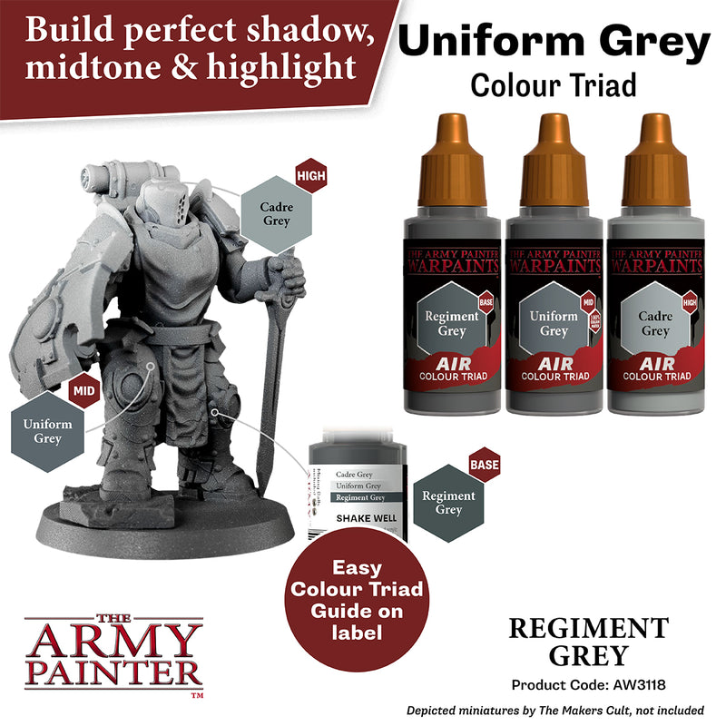 WARPAINTS: ACRYLIC AIR REGIMENT GREY