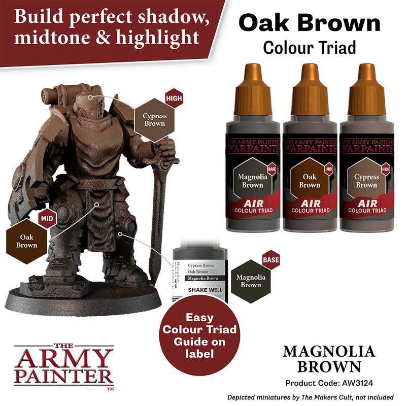 WARPAINTS: ACRYLIC AIR MAGNOLIA BROWN
