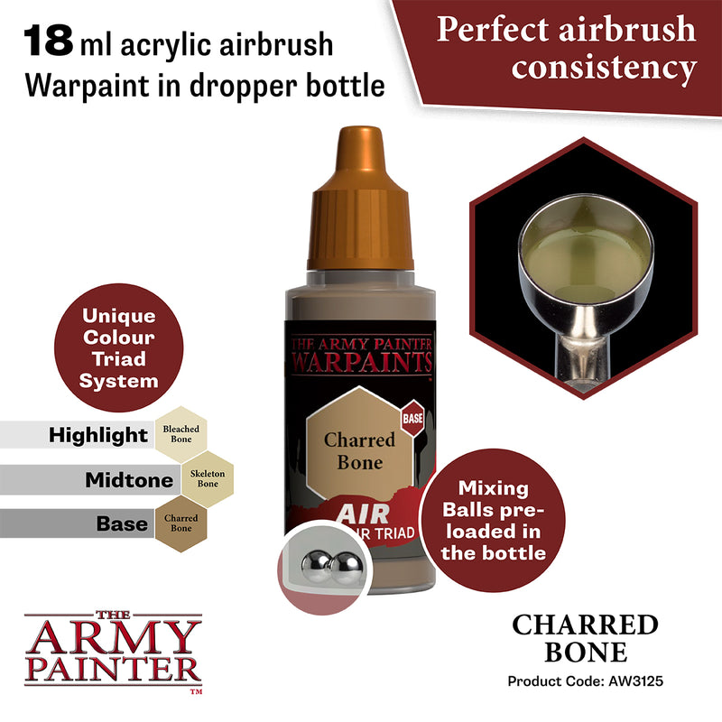 WARPAINTS: ACRYLIC AIR CHARRED BONE